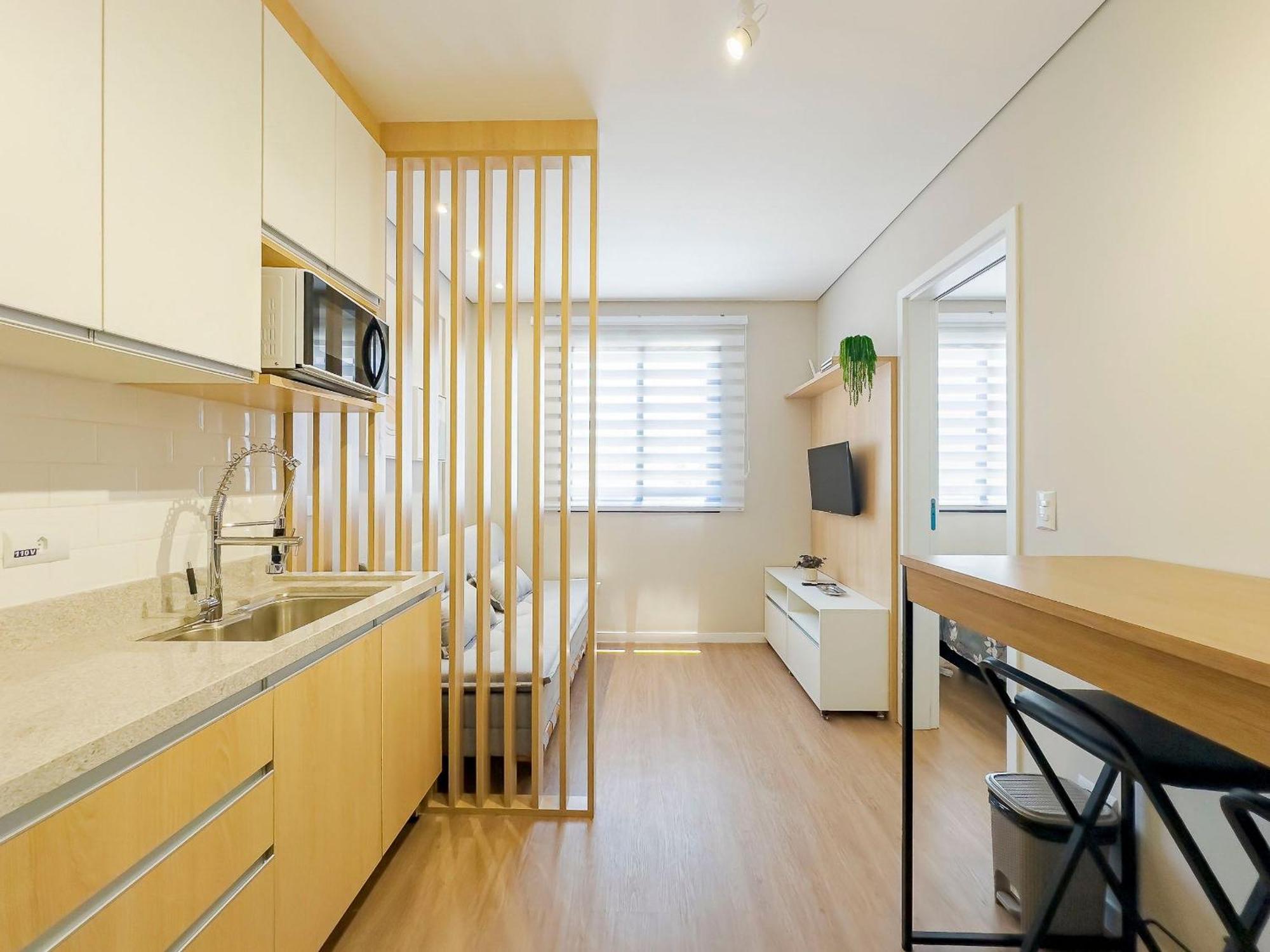 Apartamento De 1 Com Sofa-cama - Fai1206 Curitiba